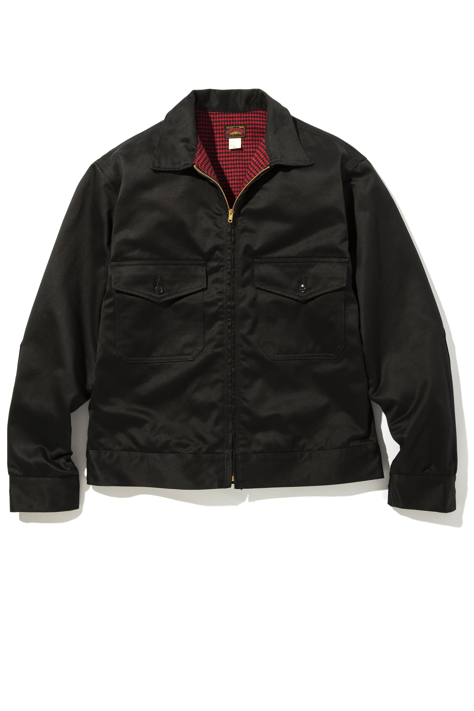 8HU HEAVY COTTON DRILL F/Z WORK JACKET – The Real McCoy's