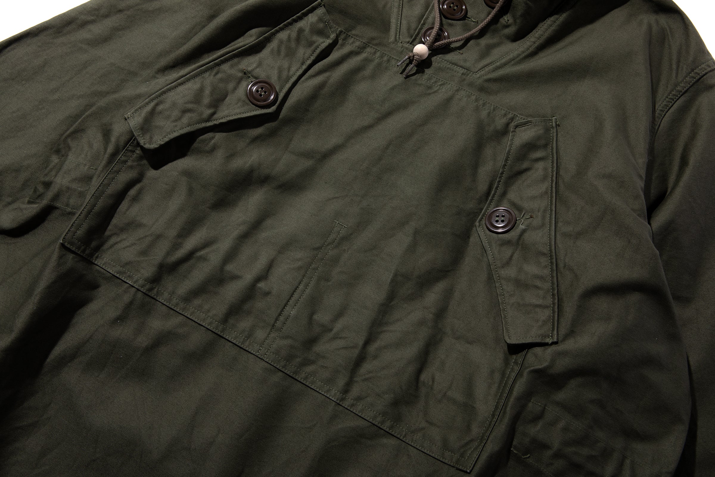 PARKA, FIELD, COTTON, OD – The Real McCoy's