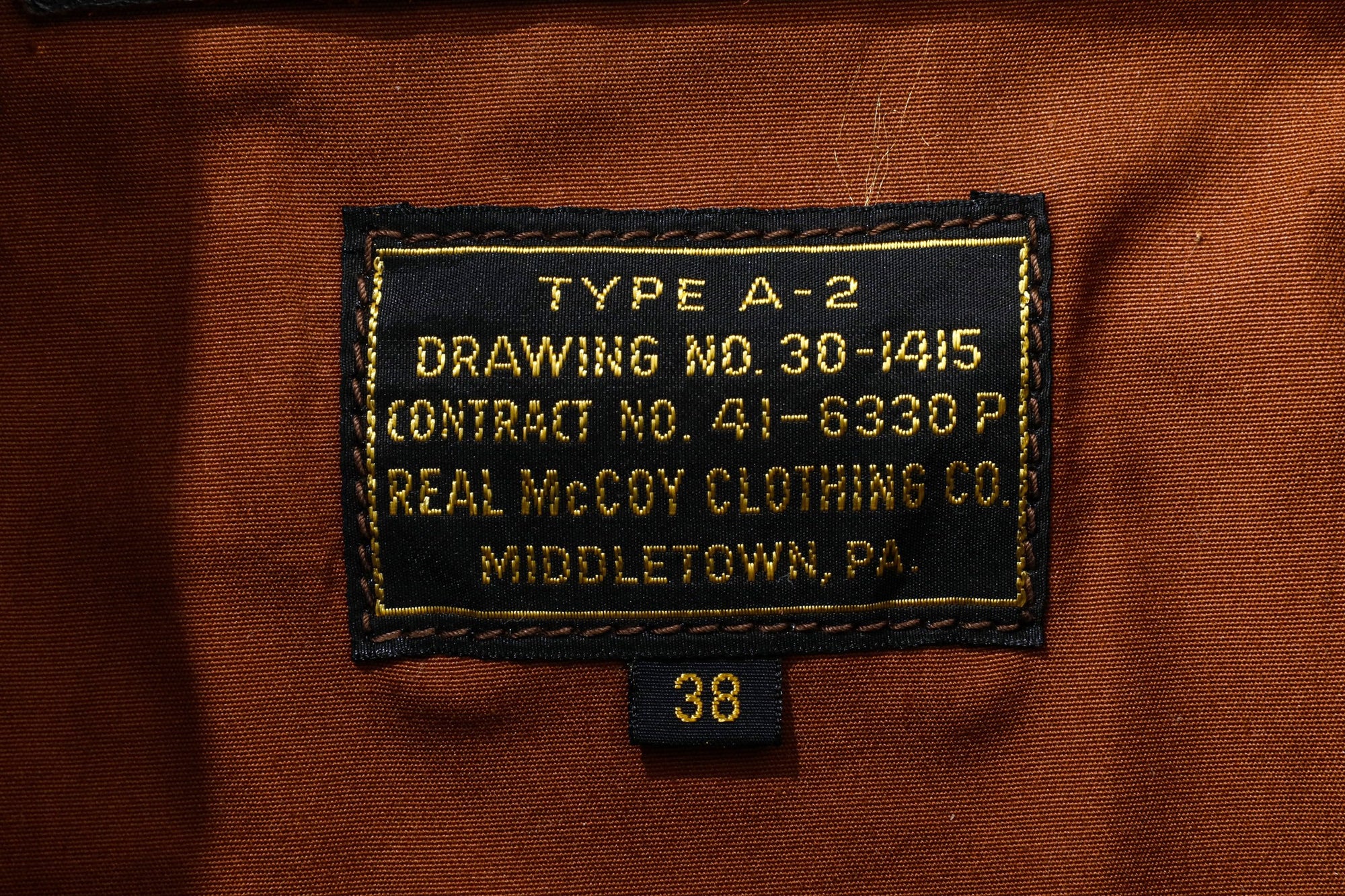 TYPE A-2 / CANYON RED