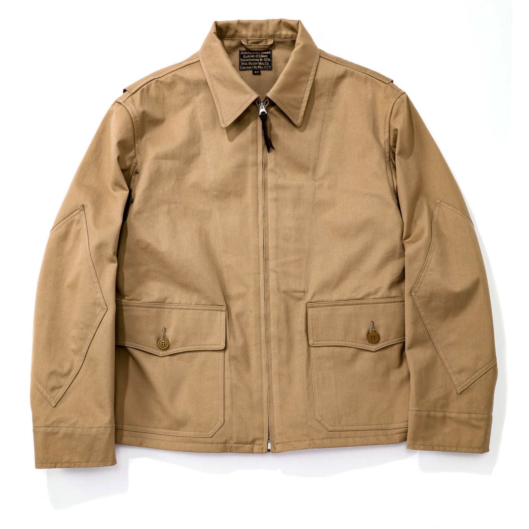 【限定品通販】◎The Real Mccoy’s Tankers パッチポケットJACKET, COMBAT WINTER Spec No.26 / フライトジャケット タンカース フライトジャケット