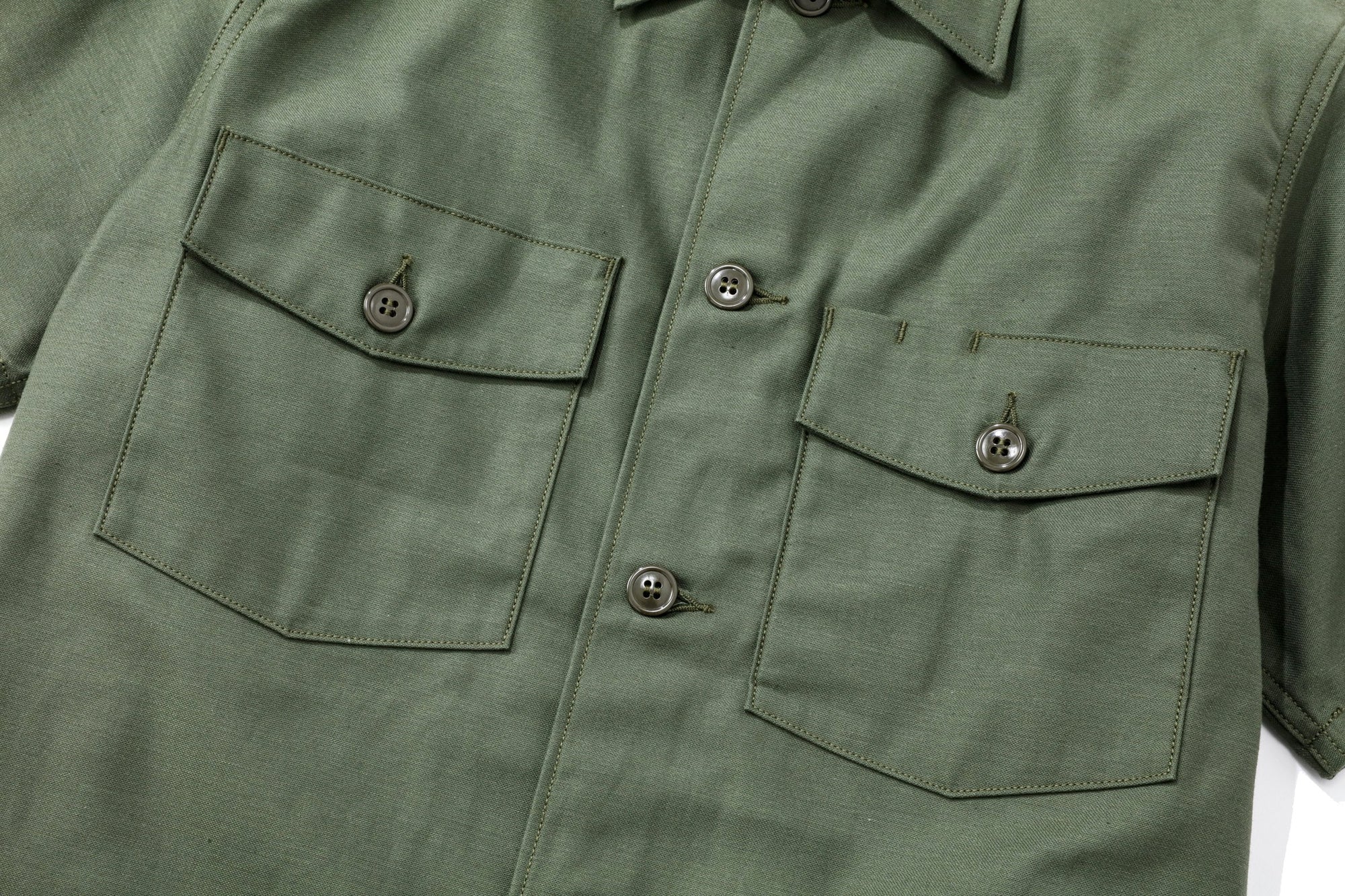 COTTON SATEEN SHIRT S/S