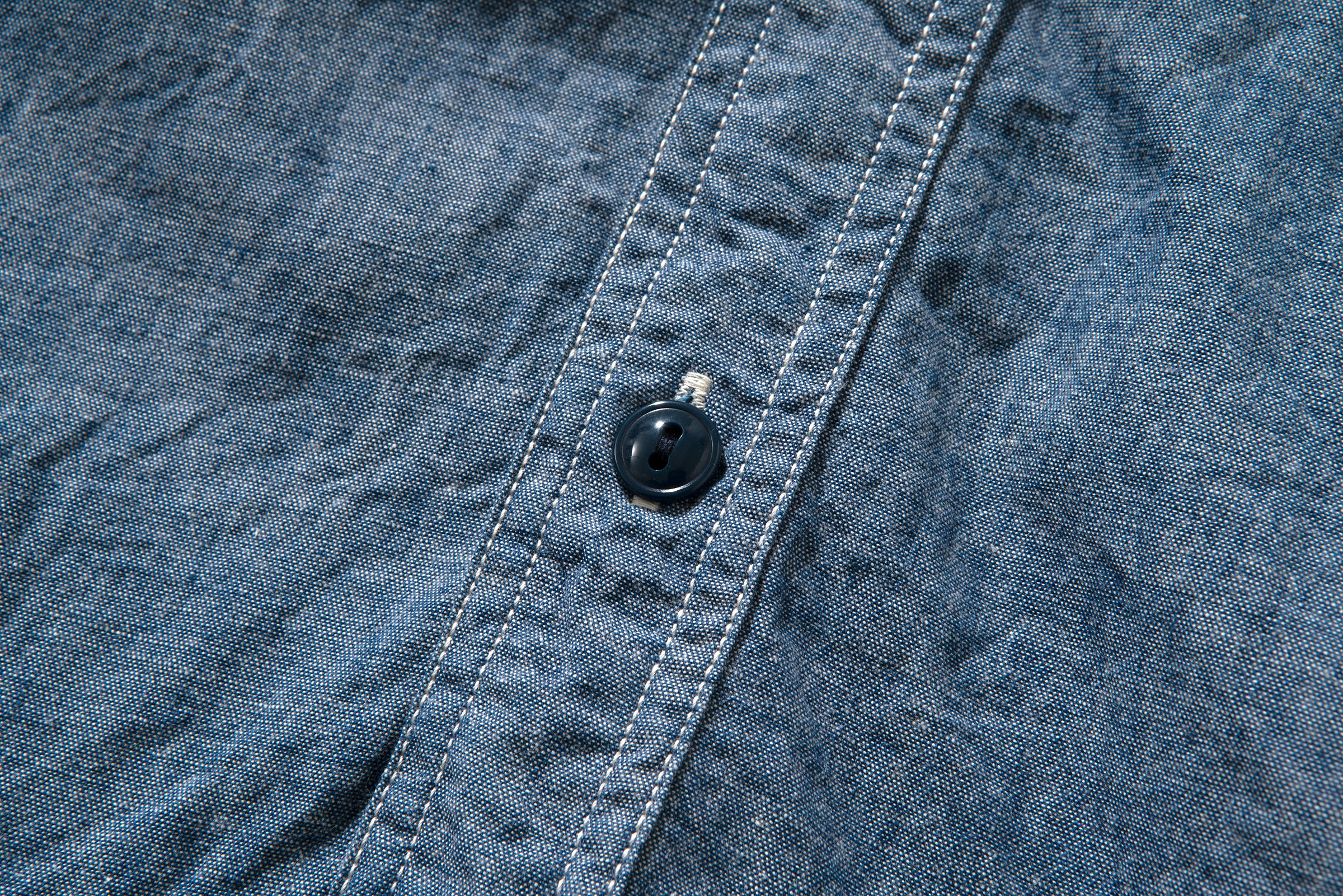 U.S.N. CHAMBRAY SHIRT L/S (STENCIL) – The Real McCoy's