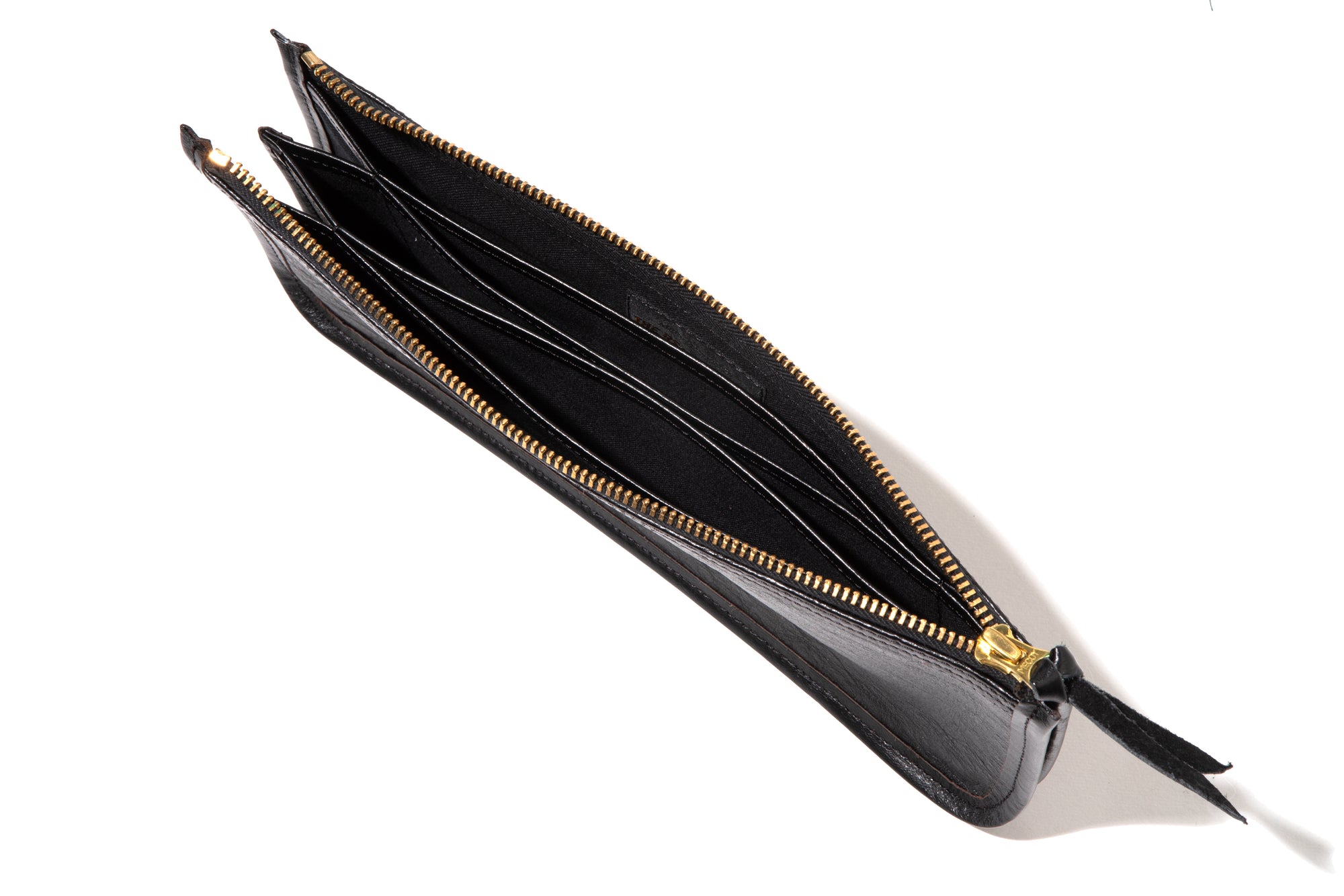 McCOY'S HORSEHIDE LARGE ZIPPER WALLET / USN