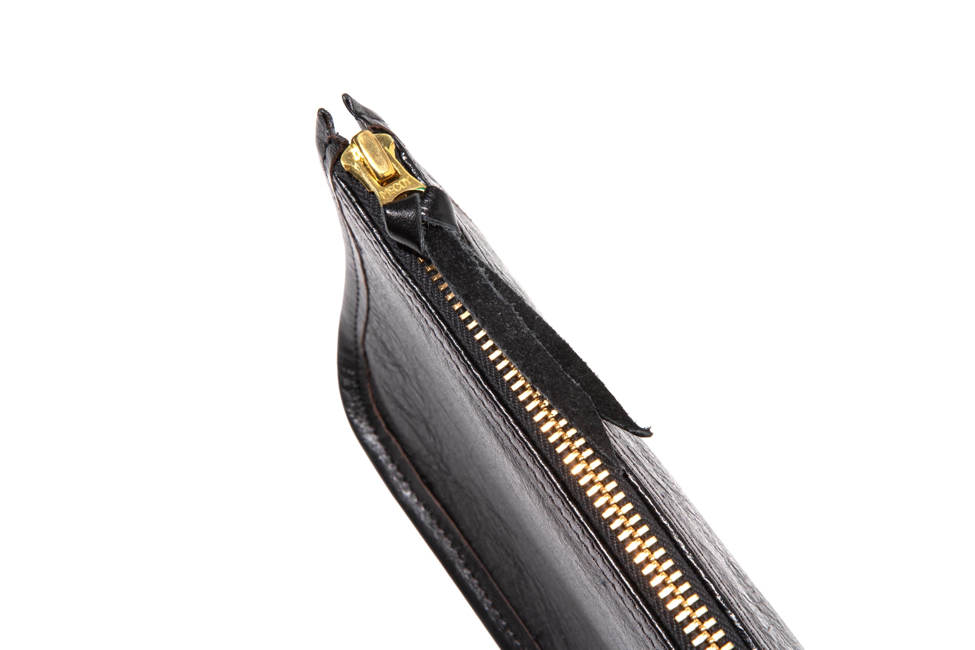 McCOY'S HORSEHIDE LARGE ZIPPER WALLET / USN