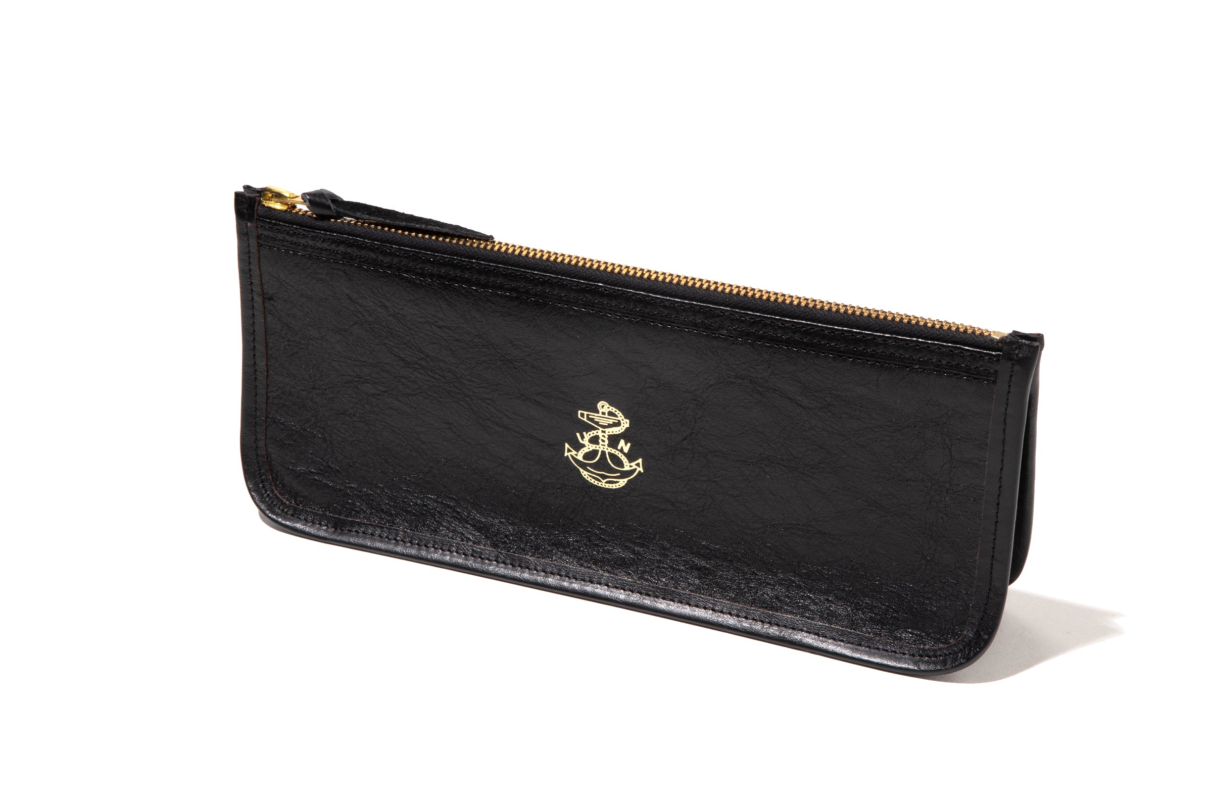 McCOY'S HORSEHIDE LARGE ZIPPER WALLET / USN – The Real McCoy's