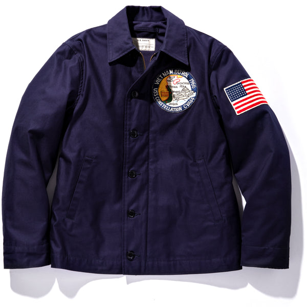 UTILITY JACKET / USS CONSTELLATION - Navy / 42