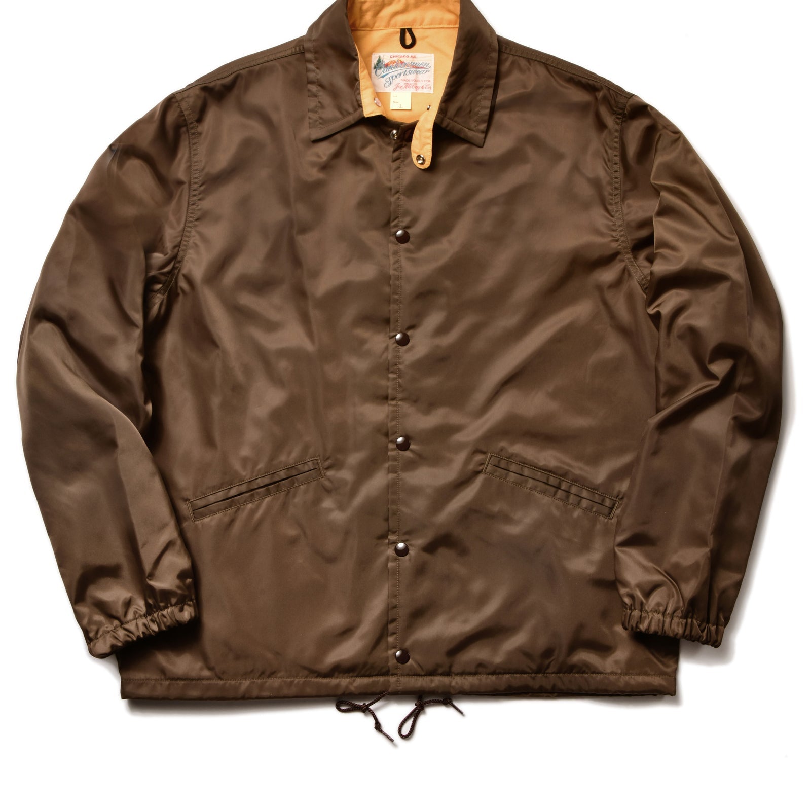 NYLON COTTON LINED COACH JACKET