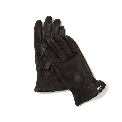 BUCO MOTORCYCLE GLOVE / DEERSKIN - Black / M