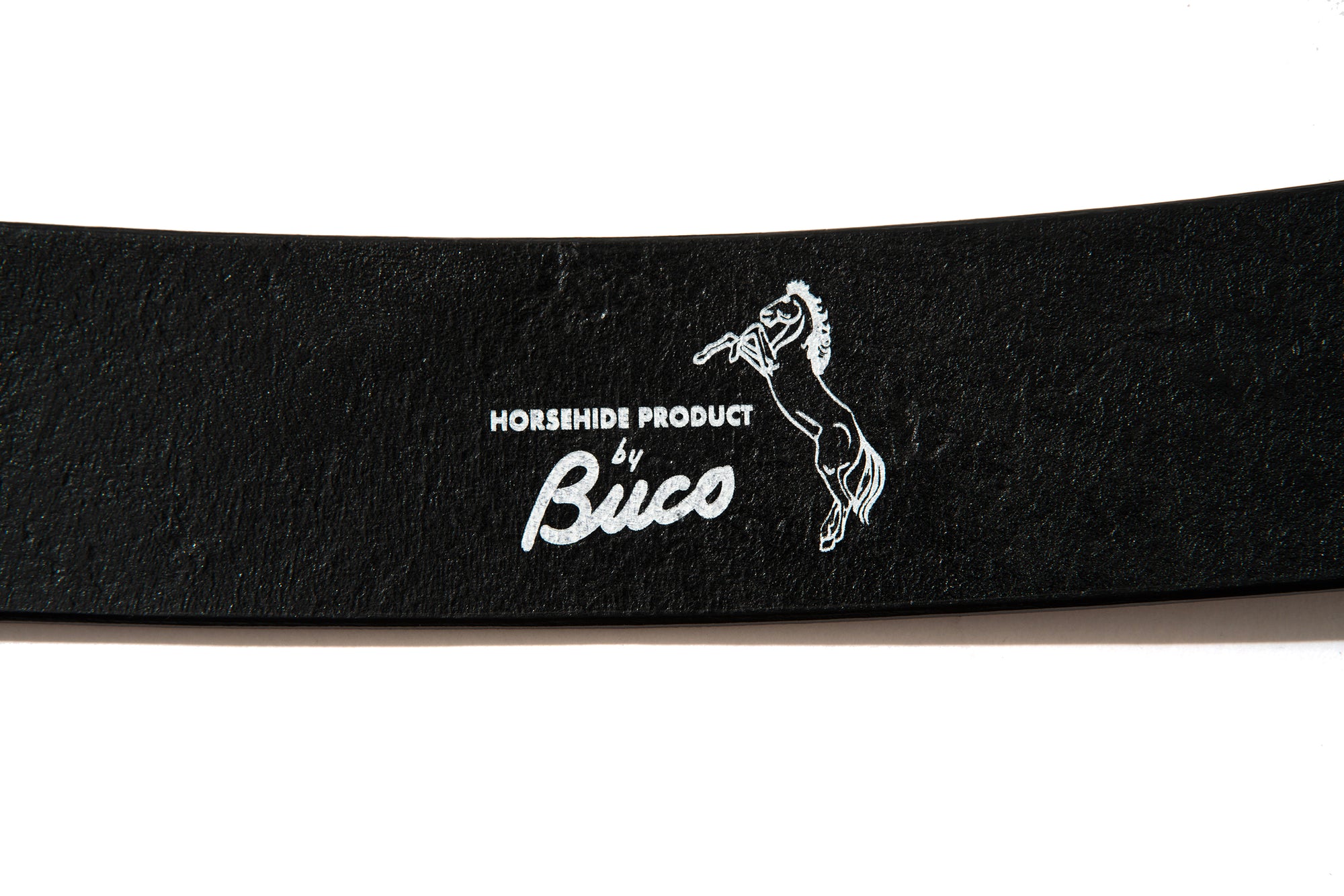 BUCO HORSEHIDE BUTTOCK CURVE BELT