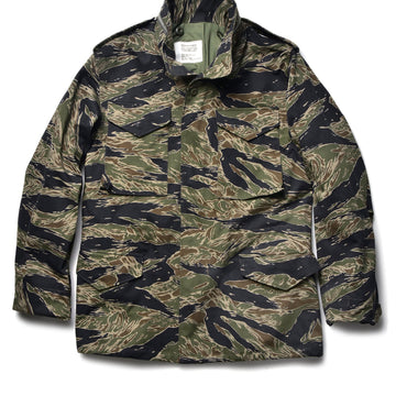 M-65 FIELD COAT / TIGER CAMOUFLAGE, TAD POLE