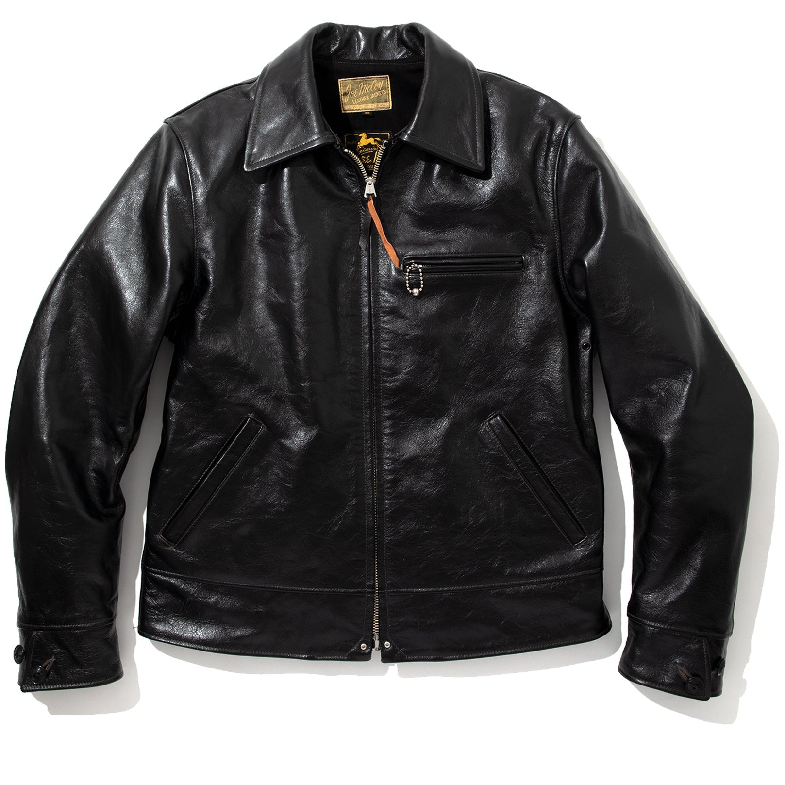 30s LEATHER SPORTS JACKET NELSON
