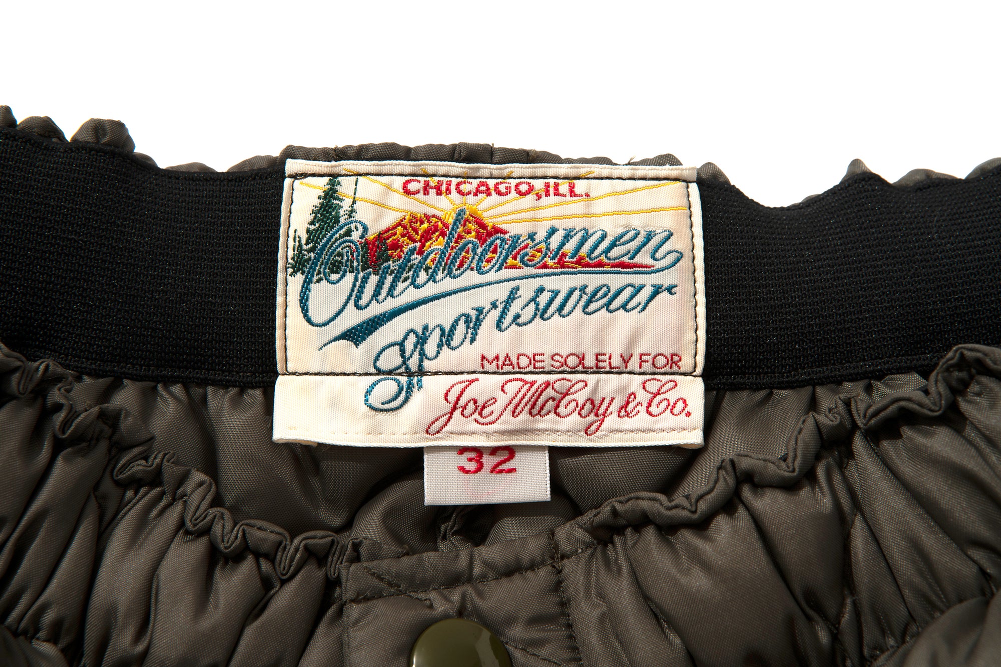 NYLON QUILTED DOWN TROUSERS