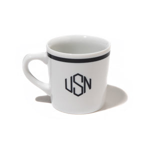 U.S.N. LOGO MUG CUP