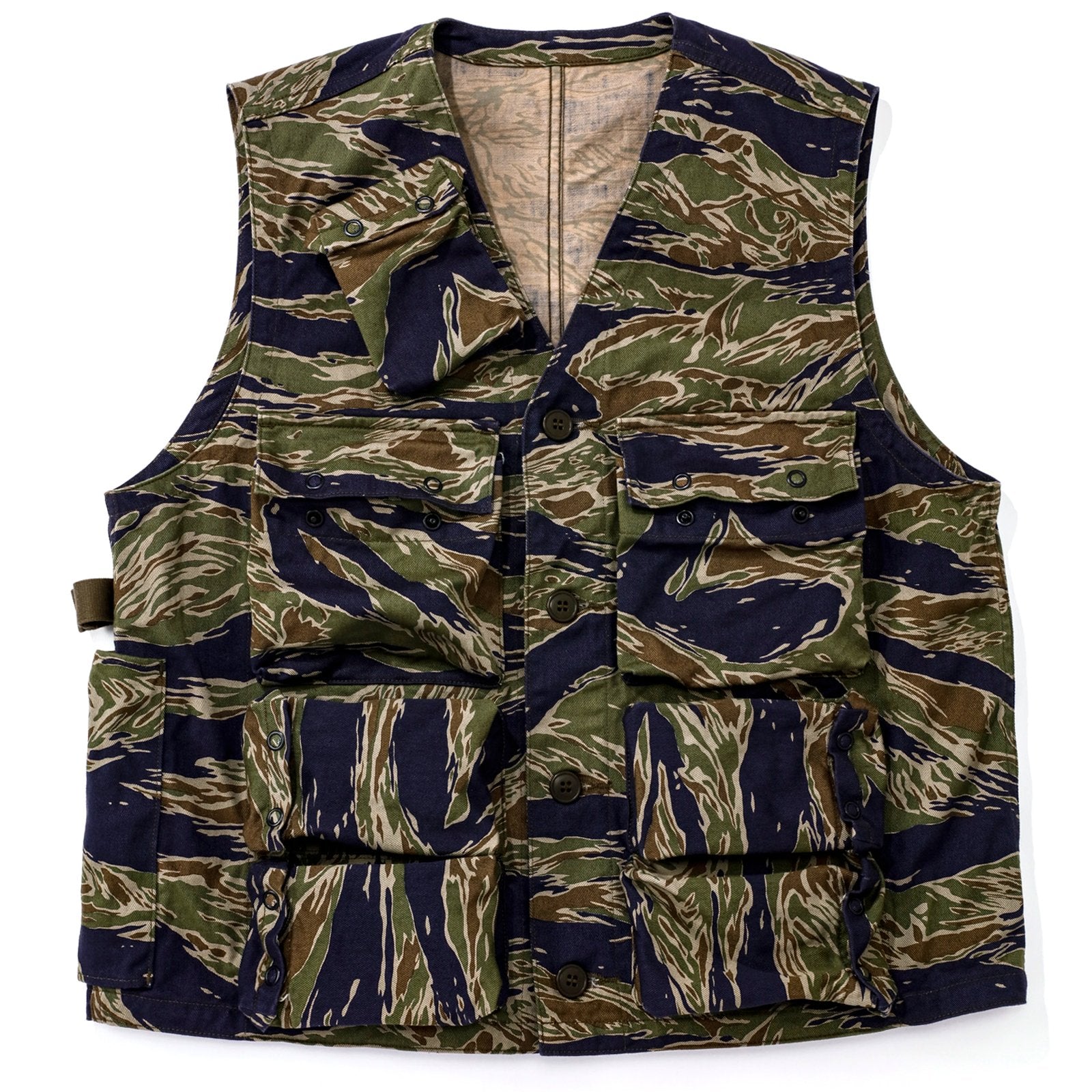 TIGER CAMOUFLAGE VEST TADPOLE - Main Image